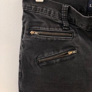 Lucky Brand Black Zipper Jeans